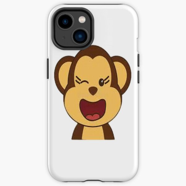 Happy cute monkeys  iPhone Tough Case RB0604 product Offical arctic monkeys Merch