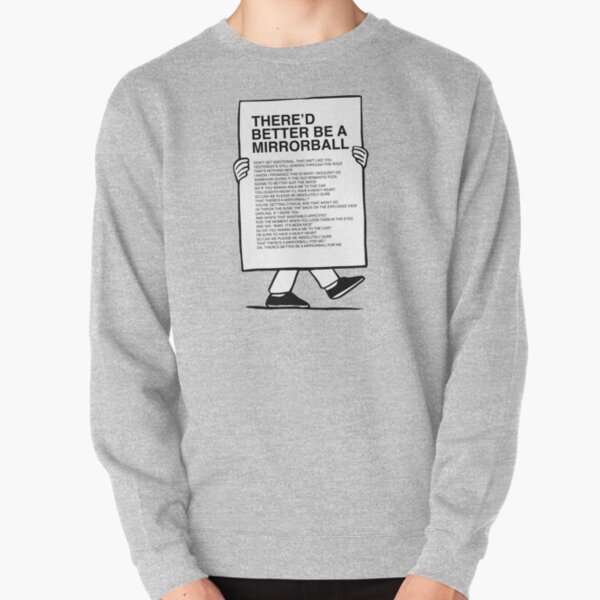 Thered Better Be a Mirrorball Lyrics Arctic Monkeys The Car | Sticker and Tshirt  Pullover Sweatshirt RB0604 product Offical arctic monkeys Merch