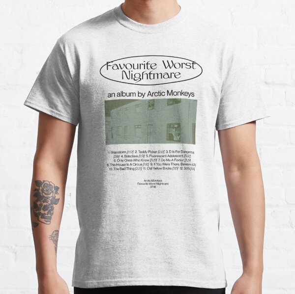 Favourite Worst Nightmare - Arctic Monkeys Classic T-Shirt RB0604 product Offical arctic monkeys Merch
