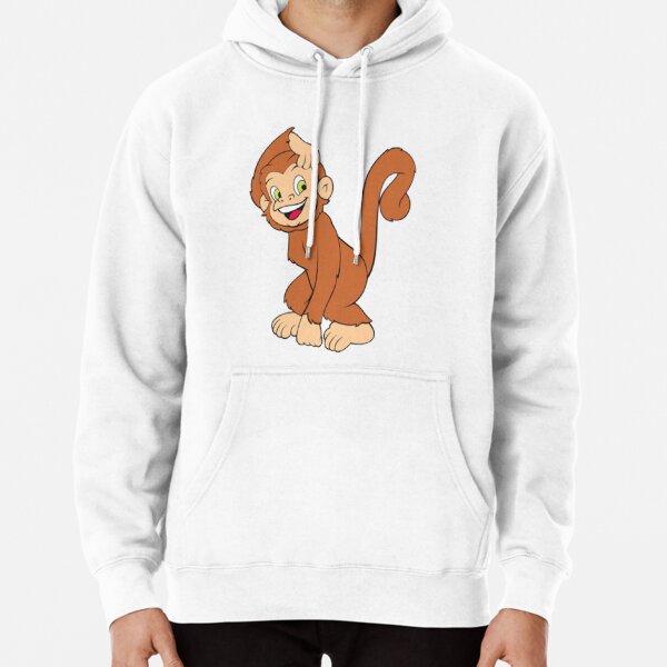 Happy cute monkeys  Pullover Hoodie RB0604 product Offical arctic monkeys Merch