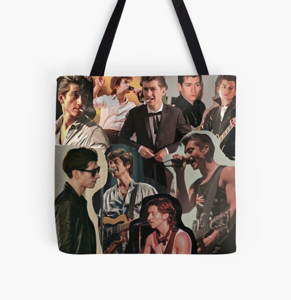 Alex Turner Arctic Monkeys Collage All Over Print Tote Bag RB0604 product Offical arctic monkeys Merch