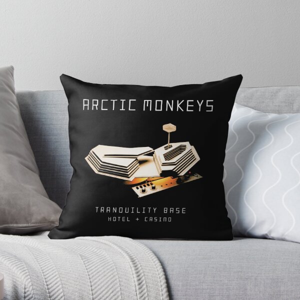 greatmusic monkeys Throw Pillow RB0604 product Offical arctic monkeys Merch